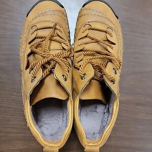 ALCUBIEREE CAOUTCHOUC: Rubber 100% Men's leather moccasins